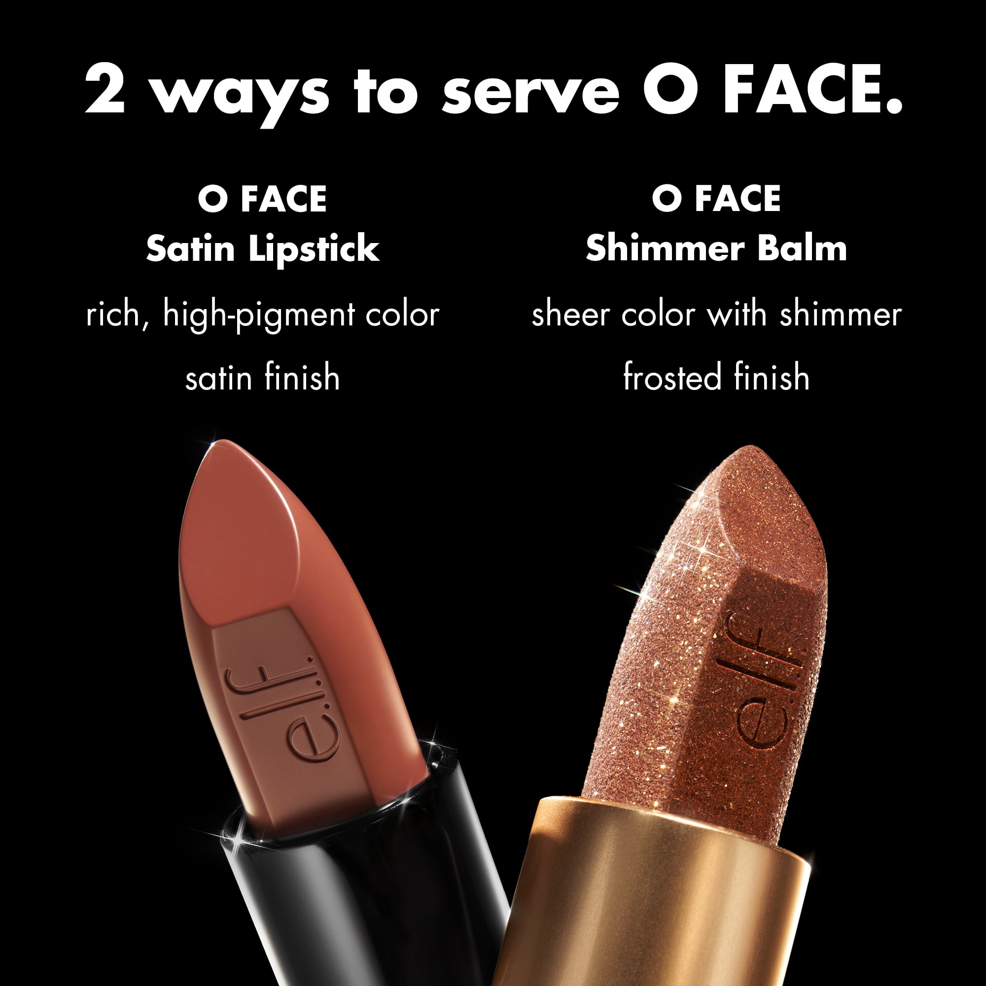 e.l.f. O FACE Shimmer Balm, Pearlfection, 0.11oz