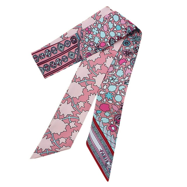 Under $5 Scarf Multi-color Fashion Ladies Ribbon Bag Hat Headband Tied Handle Small Ribbon Scarf