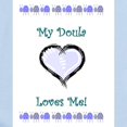 thumbnail image 2 of CafePress - My Doula Loves Me Onesie - Baby Light Bodysuit, Size Newborn - 24 Months, 2 of 4