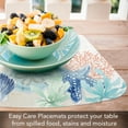 thumbnail image 6 of CounterArt "Sea Side" 4-Pack Wedge Shaped Tabletop Placemats, 6 of 8