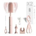 thumbnail image 1 of Multifunción Cepillo Electrico Limpiador Biberones Y Taza Modelo Rosa, 1 of 4