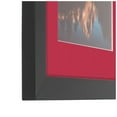 thumbnail image 5 of ArtToFrames Collage Photo Picture Frame with 2 - 20x20 Openings, Framed in Black with Rouge and Black Mats (CDM-3926-40), 5 of 8