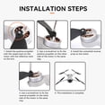 thumbnail image 4 of 1/2 pares de hélices de bajo ruido, Kits de repuesto de cuchillas, ventiladores de alas de Dron ligeros, piezas de repuesto para DJI Mini 3 Pro JShteea Nuevo, 4 of 7