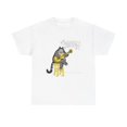 thumbnail image 1 of Funny T Shirt B Kliban Cat Guitar Player Men's Unisex T-Shirt-M, 1 of 2