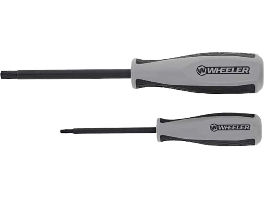 Wheeler 30 Piece SAE/Metric Hex and Torx Benchtop Screwdriver Set for Pistol Rifle Handgun Gunsmithing Rebuild and Maintenance