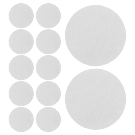 Luxshiny 100Pcs Round Aroma Pad White for Perfume Diffusion