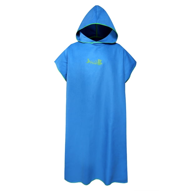 Qarigey Albornoz Microfibra de secado rápido Hombres Mujeres Con capucha Seaside Pool Robe Type6 NO6
