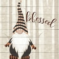 thumbnail image 3 of Kimberly, Allen 15x15 Black Modern Framed Museum Art Print Titled - Autumn Gnomes 3, 3 of 5