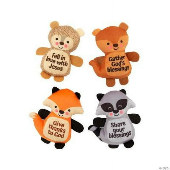 Fall Faith Stuffed Animals Assortment, Fall, Toys, 50 Pieces