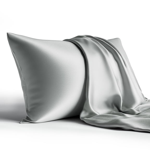 Pillow Case Queen Size 2 Pack, Similar to Silk Pillow Cases, Silky Pillowcase Covers for Hair and Skin