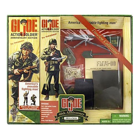 GI Joe Timeless Collection Anniversary Edition: Action Soldier With Bivouac Tent Set