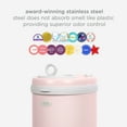 thumbnail image 6 of Ubbi Stainless Steel Diaper Pail, Odor Locking, No Special Bag Required, Award-Winning, Registry Must-Have, Blush Pink, 6 of 9