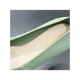 thumbnail image 6 of Rotosw Ladies Pumps Low Heel Pump Shoe Slip On Casual Shoes Anti-Slip Square Toe Heeled Sandals Work Fashion Block Heels Green 7, 6 of 7