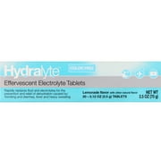 Hydralyte Effervescent Electrolyte Tablets, Lemonade, 20 Ct