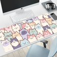 thumbnail image 1 of Alfombrilla de ratón Kawaii Cat para Gamer, alfombrilla grande XXL para ratón, teclado grande, alfombrilla de escritorio para ordenador portátil LIUWENJING unisex, 1 of 2