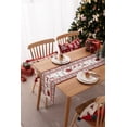 thumbnail image 3 of Zhuge Christmas Decorations Table Flag Christmas Home Restaurant Living Room Dining Table Indoor and Outdoor Decorative Table Cloth for Home Party-SIZE E:11.8*86inch ,Style K, 3 of 4