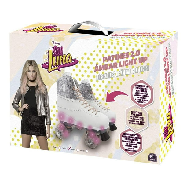 Patines Soy Luna Ambar Light Up Talla 34 Bodega Aurrera en línea