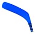 thumbnail image 2 of Olympia Sports HO180P Replacement Hockey Stick Blade (Blue), 2 of 2