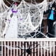 thumbnail image 4 of IMIKEYA Halloween Creepy Cloth Spooky Fabric Cloth Halloween Creepy Decoration Party Door Window Decor for Haunted House Patio Garden (White), 4 of 4