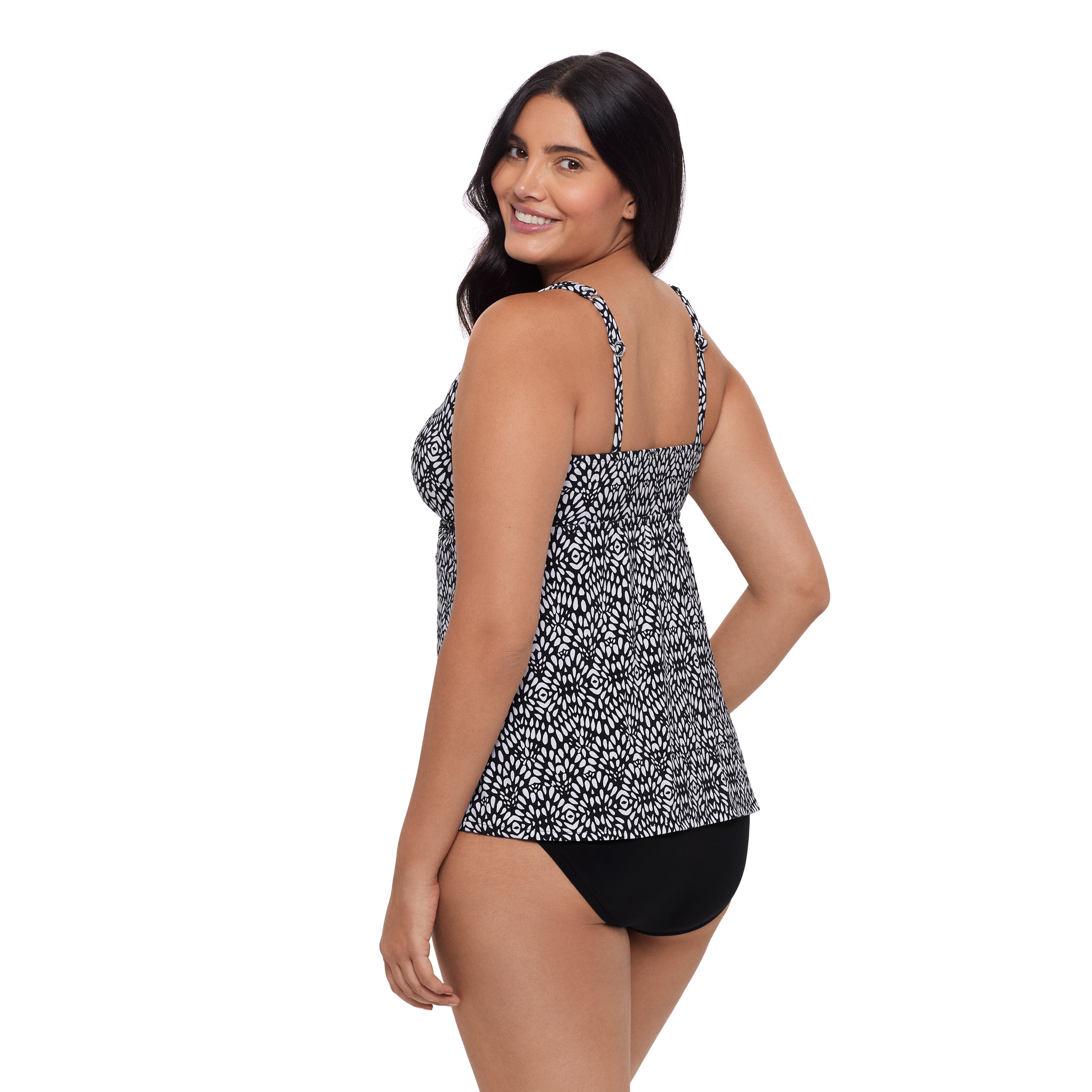 【Mollini/モリーニ】DUVESSA-TOMO Trimshaper Women's Molly Tankini Swim Top - Balinese Block