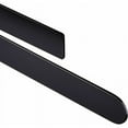 thumbnail image 4 of Toallero de baño negro, barra de toalla de acero inoxidable, soporte adhesivo para toallas, 37cm, 4 of 5