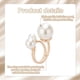 thumbnail image 3 of 4 anillos de perlas, 3 of 7