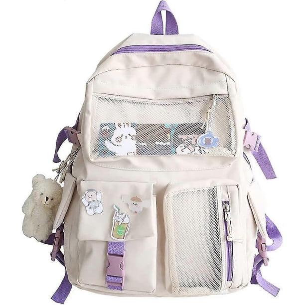 Student backpack, mini super capacity Kawaii backpack, cute school bag, waterproof school supplies