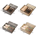 thumbnail image 4 of NOVELAR Breathable Fabric Underwear Storage Box, 17 Grids 17.32x11.42x4.92 in, Categorized Compartment Sections, For Bedside Table or Wardrobe, 4 of 5