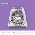 thumbnail image 1 of Kuromi-Bolsa de almacenamiento de algodón con cordón para mujer, monedero pequeño de viaje, bolsa de tela para regalo de Navidad, 1 of 4
