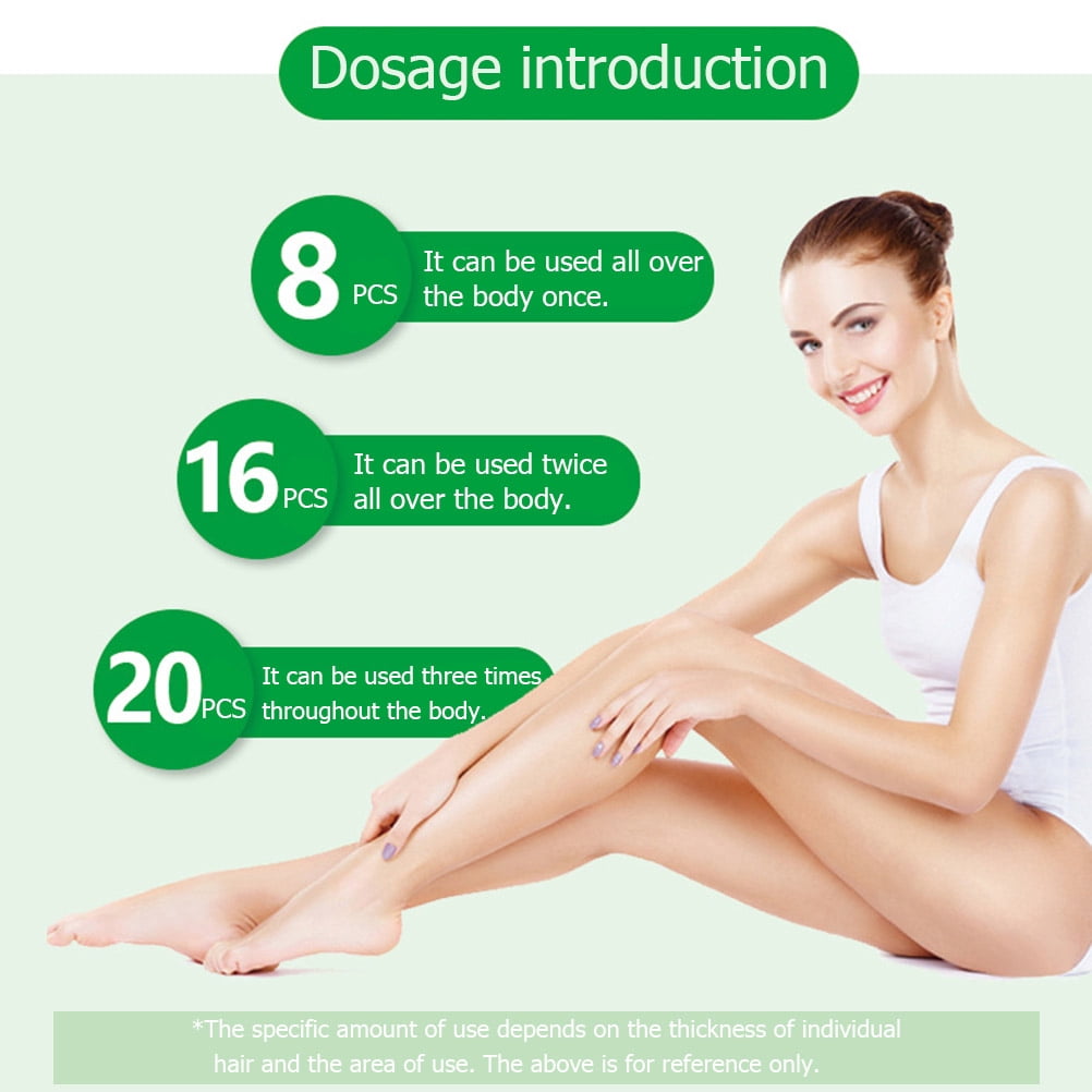 Waxing Strip Disposable Double Layer Non Woven Wax Strips Hair Removal Wax Strips For Armpit Legs