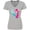 Athletic Heather, variant on Mermaid And Dolphin, Mermaid With Pink Hair Women's V-Neck T-Shirt