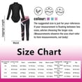 thumbnail image 5 of Sinleey Kids Girls Gymnastics Long Sleeve Leotard with Leggings Set Athletic Ballet Unitard 2 Piece Pink XXL, 5 of 5