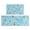 Corgi Footprint, variant on German Shepherd with Pioneer Flower Kitchen Rugs Sets Of 2,Anti Fatigue Kitchen Mat Rugs Non Slip Washable,Decorative Kitchen Floor Mats for Kitchen,Sink,Laundry,17"x30"+17"x47"