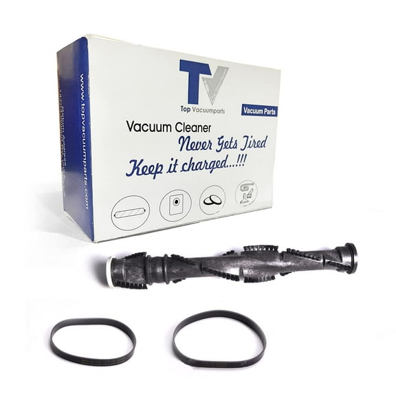 Replacement Part For Bissell Models 68C7W, 68C7V, 68C7U, 68C7 Power Force Bagless Turbo Brushroll With 2pk Style 7, 9, 10, 12, 14 Flat Belts