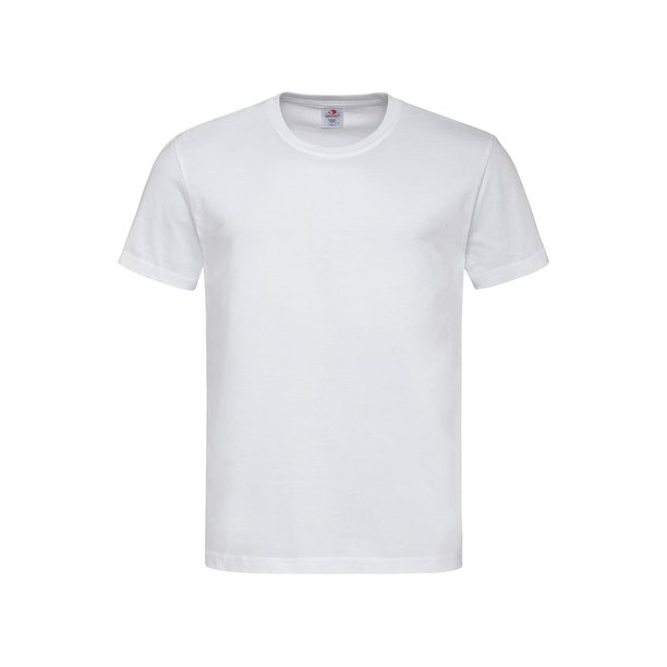 Stedman - Camiseta máximo confort para hombre (Blanco)