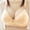 Complexion, variant on Women's Traditional Thin Cup Wireless Bra with Print Design, Comfortable for Daily Wear, No Underwire for Freedom, Supportive Fit for All Bust Sizes,Light Gray 44
