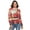 Strong Santa, variant on Snow Gift Sock Christmas Pattern Women's Turtleneck Sweater Long Sleeve Ribbed Fitted Turtle Neck Casual Fall Winter Collection Top S