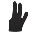 thumbnail image 4 of Guantes Billar Inglés Lycra Abiertos Con 3 Dedos Universales Izquierdo/derecho () Negros, 4 of 9