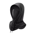 thumbnail image 3 of Mascarilla de protección solar para el cuello, polaina para la cara, máscara transpirable y fresca para , para senderismo, paisajismo, gorros de tenis para adultos Negro, 3 of 8