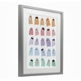 thumbnail image 3 of Stupell Industries Spooky Cute Pastel Ghosts Gray Framed Print Under Glass design by Rachel Nieman, 16 x 13, 3 of 10