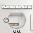thumbnail image 2 of LED Vanity Mirror Light Fixture, 5 Light LED Acrylic Makeup Mirror Light, 180° Rotatable Joint Light Head, 2 of 7