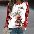 thumbnail image 5 of 2024 suéter unisex del cuello redondo de la venta caliente suéter impreso 3D del estilo de la Navidad, 5 of 5