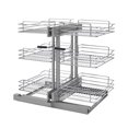 thumbnail image 1 of Rev-A-Shelf 3 Tier Pullout Organizer for Corner Cabinets with Soft-Close, 1 of 12
