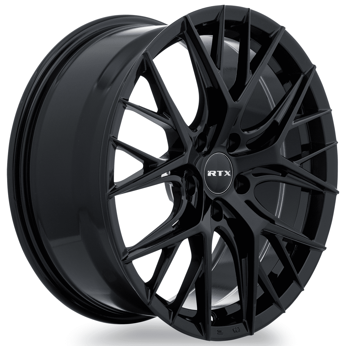 RTX Valkyrie 17x7.5 5x114.3 ET40 CB73.1 Gloss Black Wheel