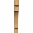 thumbnail image 2 of 3 1/2"W x 12"D x 28"H Mediterranean Smooth Corbel, Western Red Cedar, 2 of 9