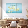 thumbnail image 3 of Elephant Stock Lemon Slices In Water Wall Art - Horizontal Multi Panel Canvas - Dining Room Wall Decor - Food And Drink Multi Panel - Blue And Yellow Decor - 57" x 36", 3 of 8