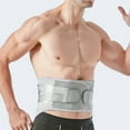 thumbnail image 6 of Sportteer Lower Back Brace Waist Shape Belt Waist Shape Belt Breathable Removable Stays Pain Relief Elastic Support, 6 of 10