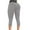 Stitching Gray, variant on Frostluinai Women'S Bubble High Waist Tik Tok Yoga Pants Solid Color Textured Abdomen Slimming Hip Leggings Exercise Running Hip Plus Size Cropped Pants