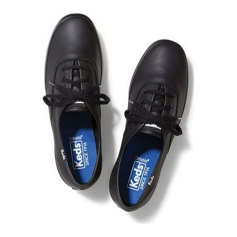 Keds Champion Leather Oxford 7.5 Women s Black