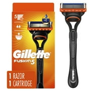Gillette Fusion5 Men’s Razor Handle, 1 Blade Refill